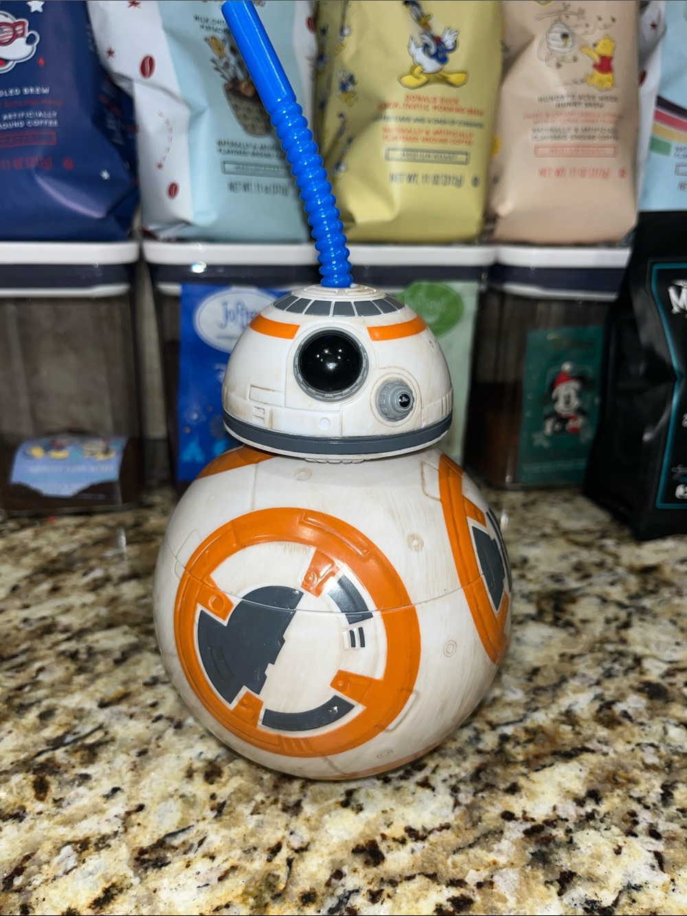 Star Wars BB-8 Figure Sipper Bottle Cup Disney Parks